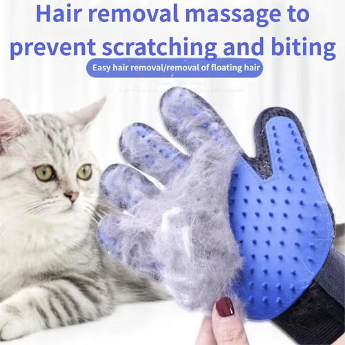 Pet Grooming Glove | Deshedding Brush Glove for Cats & Dogs