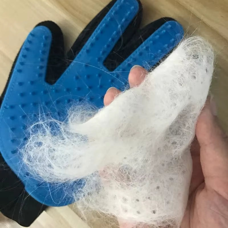 Pet Grooming Glove | Deshedding Brush Glove for Cats & Dogs