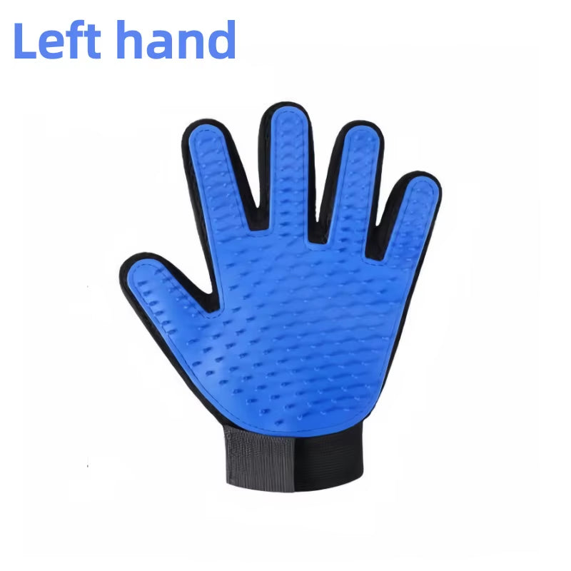 Pet Grooming Glove | Deshedding Brush Glove for Cats & Dogs