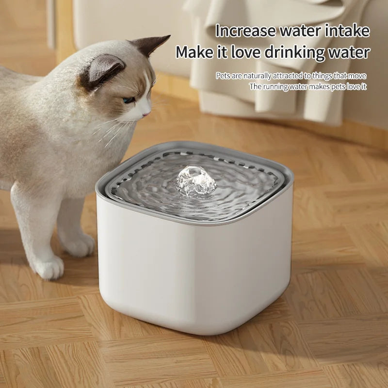 Cat Water Fountain | 3L Auto Filter Silent USB Electric Dispenser