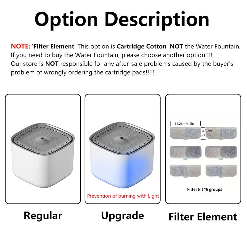 Cat Water Fountain | 3L Auto Filter Silent USB Electric Dispenser